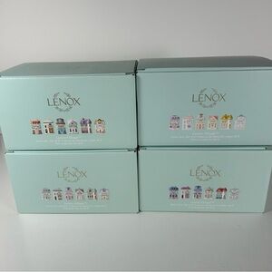 Lenox Spice Village 24 Jar Full Collection Complete Set New In Box 3” Tall